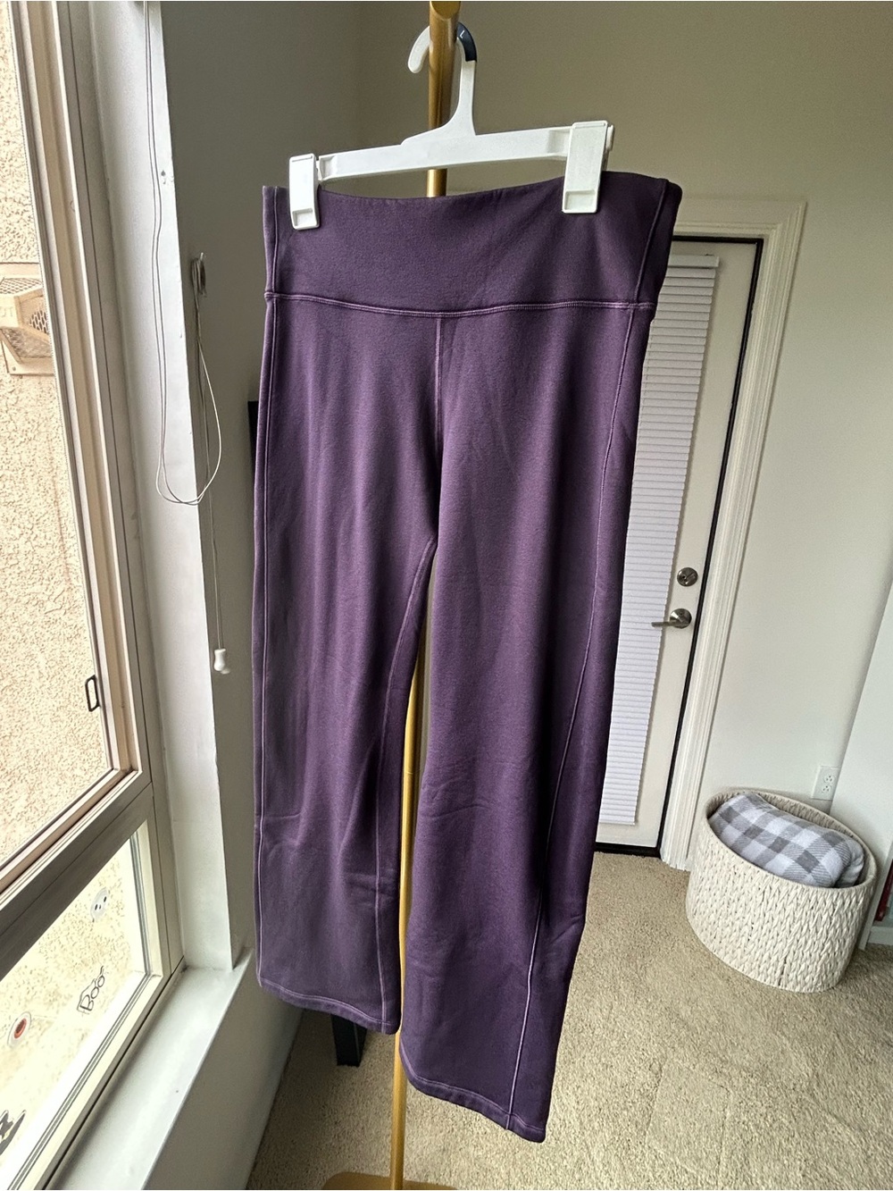Athleta Plum Wide-Leg Leggings